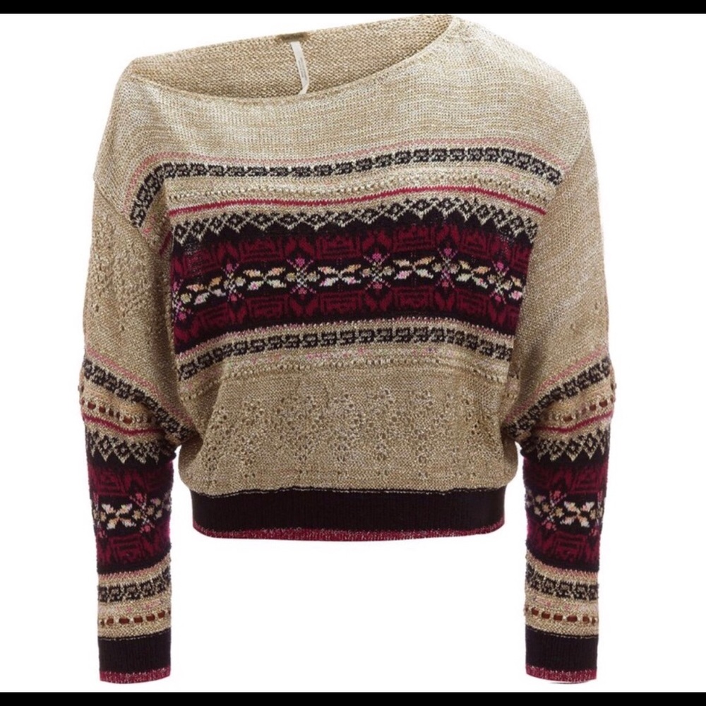  NWOT FREE PEOPLE SkinLake Sweater M - Picture 7 of 8